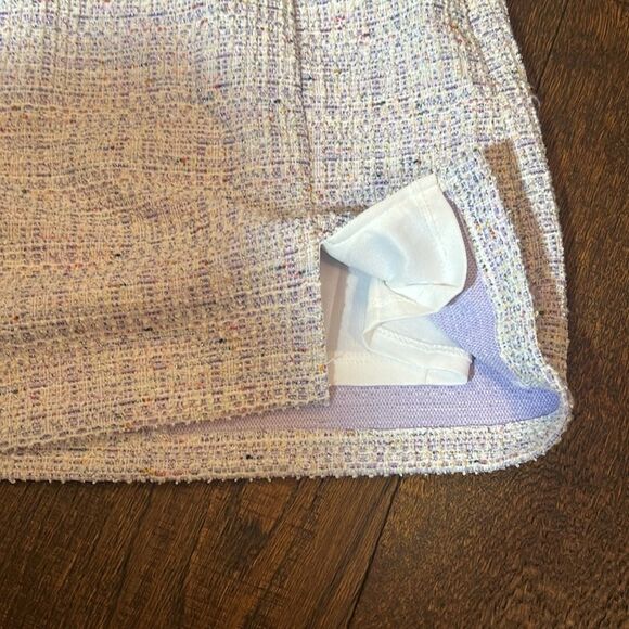 Beautiful tweed Fabric Mini ManSkirt by blue rain XS. WD3 - Picture 3 of 5